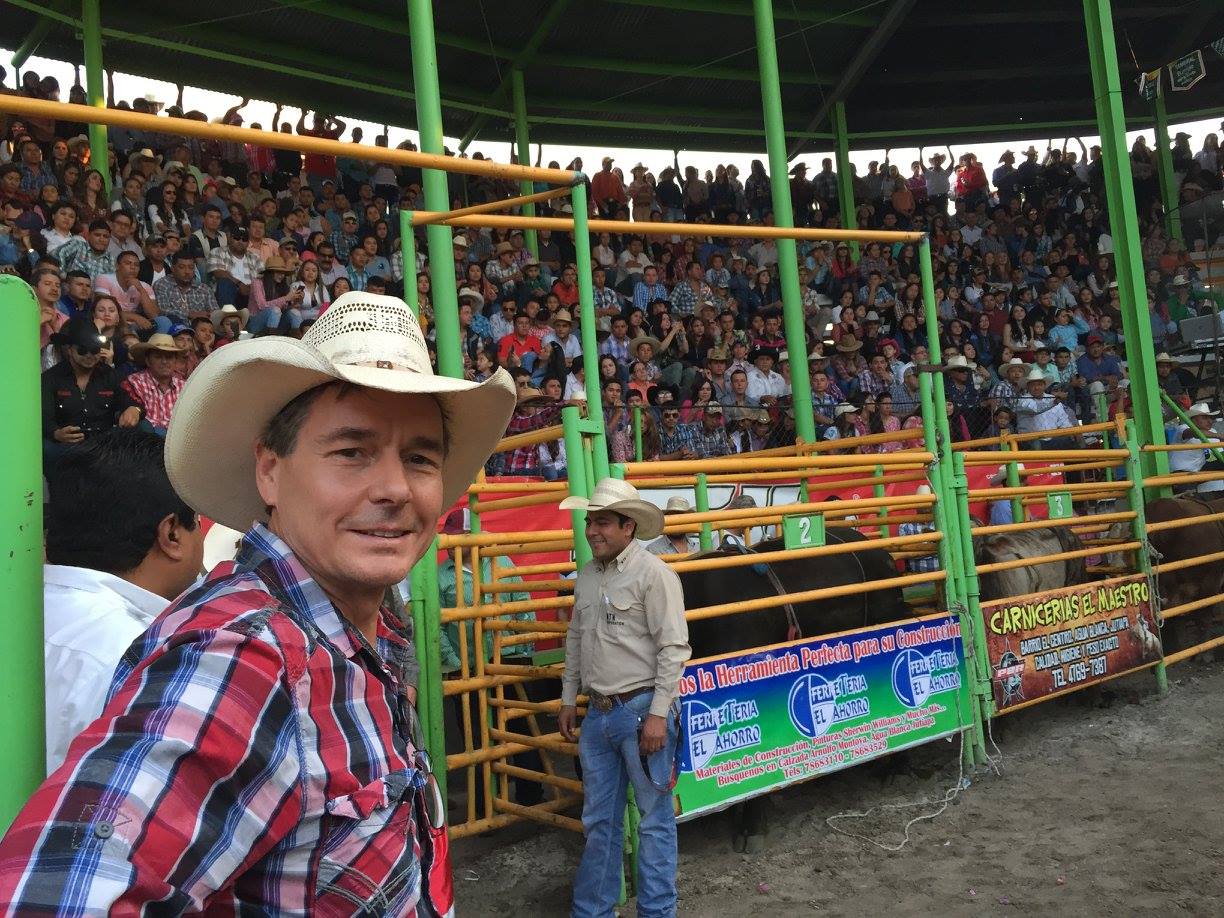 Steve at a Rodeo Event